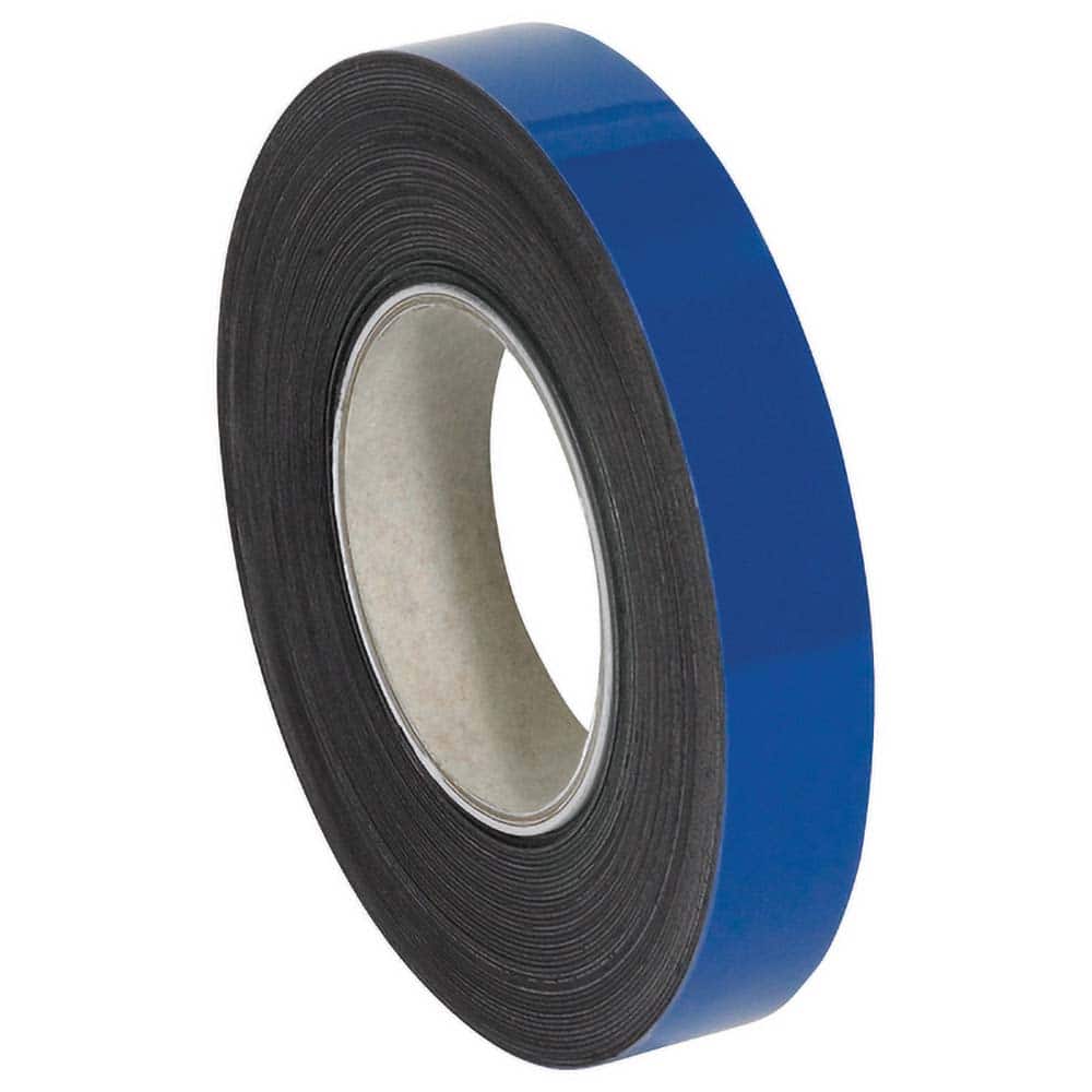 Warehouse Labels, Magnetic Rolls, 1″ x 50', Blue, 1/Case