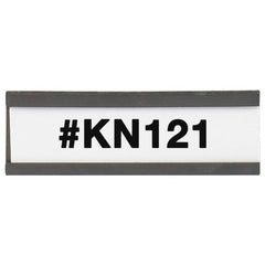 Value Collection - Label Holders Backing: Magnetic Width (Inch): 3 - Exact Industrial Supply