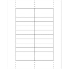 Value Collection - Label Holders Width (Inch): 3 Length (Inch): 11/16 - Exact Industrial Supply