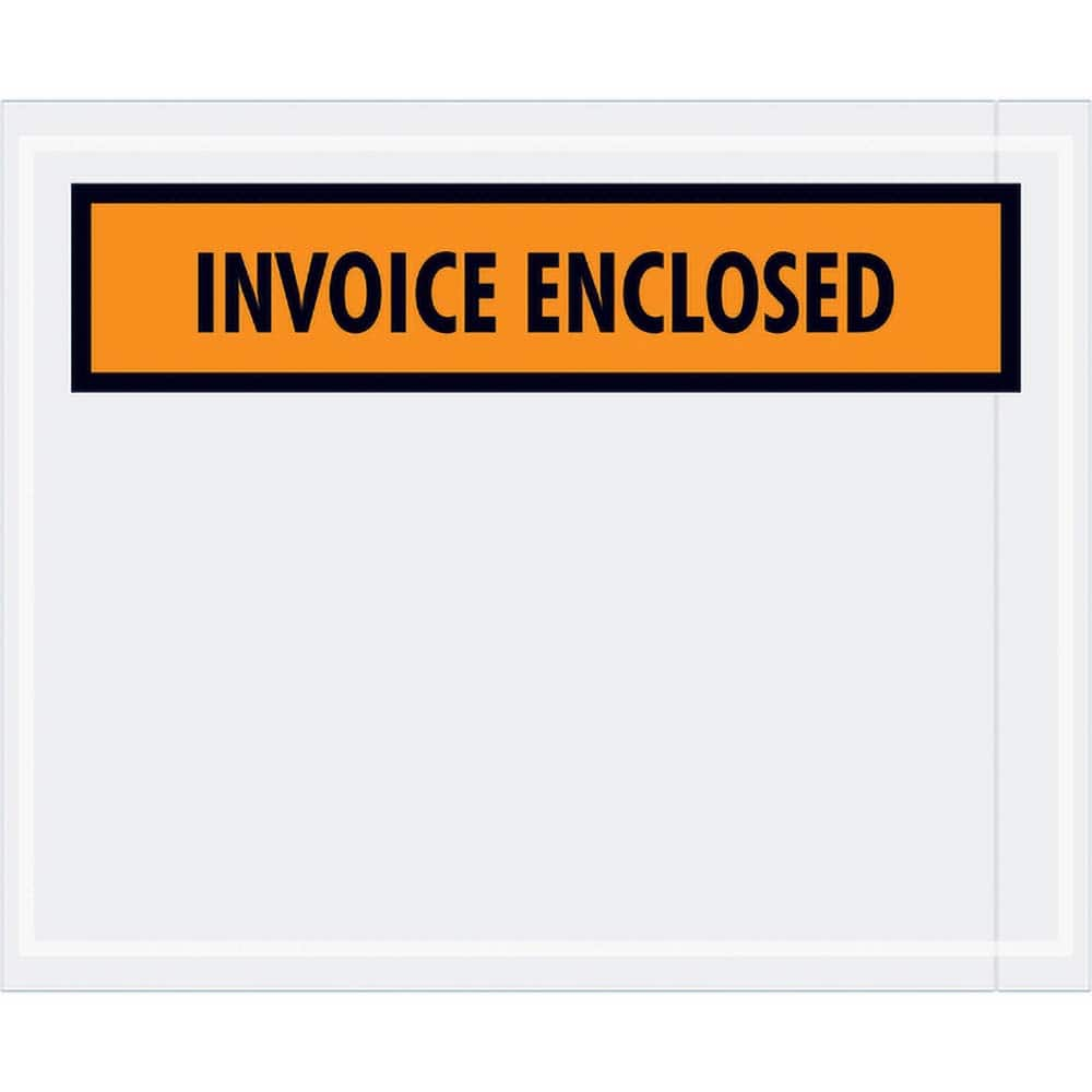 Tape Logic - Mailers, Sheets & Envelopes Type: Invoice Enclosed Envelopes Style: Envelope - Exact Industrial Supply