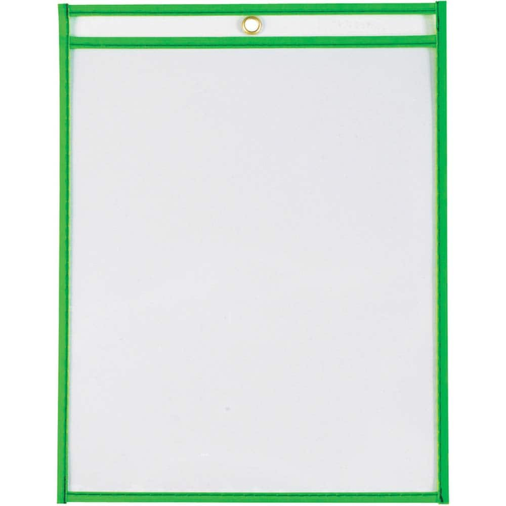 Value Collection - Document Protectors Type: Job Ticket Holder Width (Inch): 9 - Exact Industrial Supply