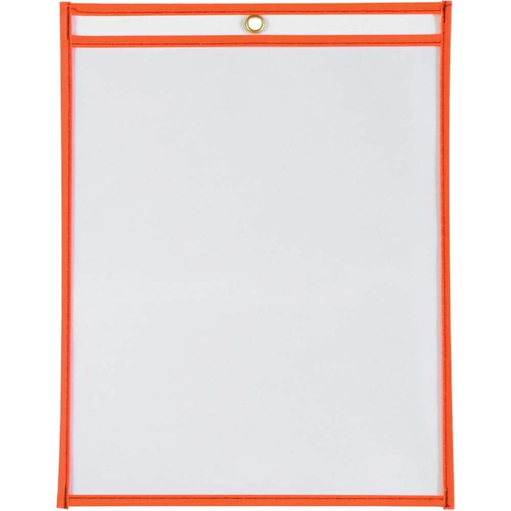 Value Collection - Document Protectors Type: Job Ticket Holder Width (Inch): 9 - Exact Industrial Supply