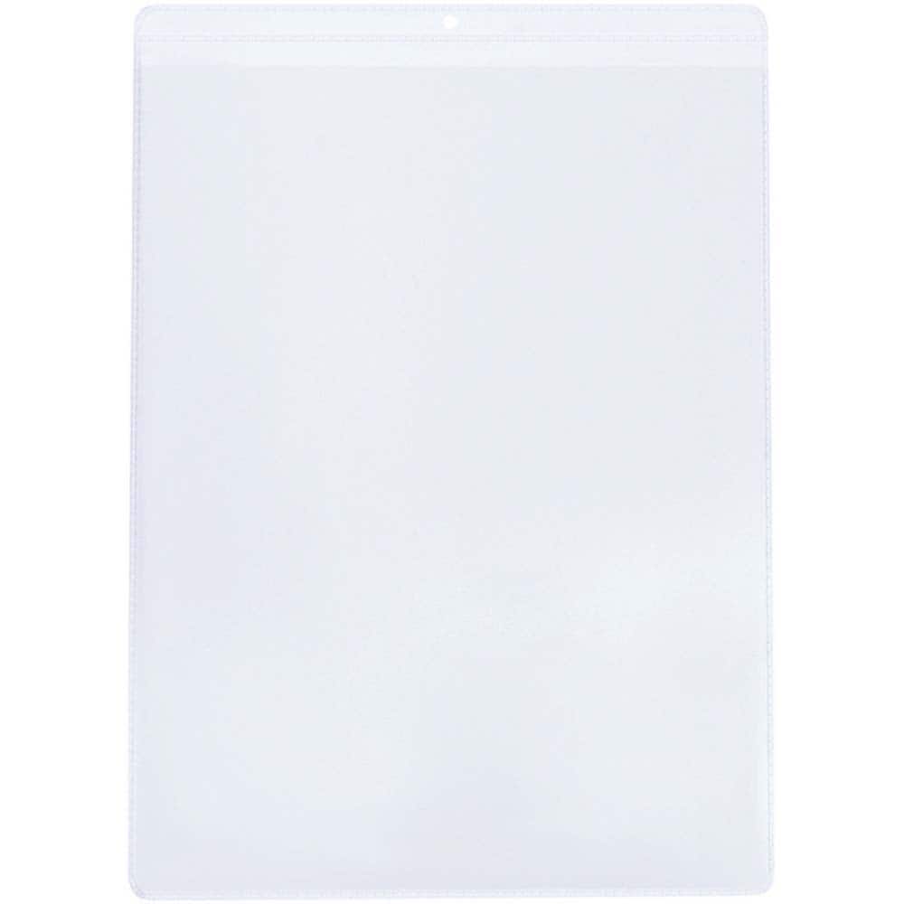 Value Collection - Document Protectors Type: Vinyl Envelopes Width (Inch): 8-1/2 - Exact Industrial Supply