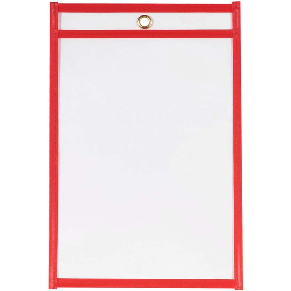 Value Collection - Document Protectors Type: Job Ticket Holder Width (Inch): 6 - Exact Industrial Supply