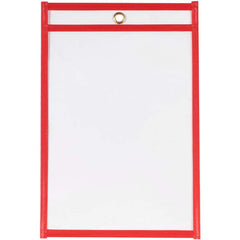 Value Collection - Document Protectors Type: Job Ticket Holder Width (Inch): 6 - Exact Industrial Supply