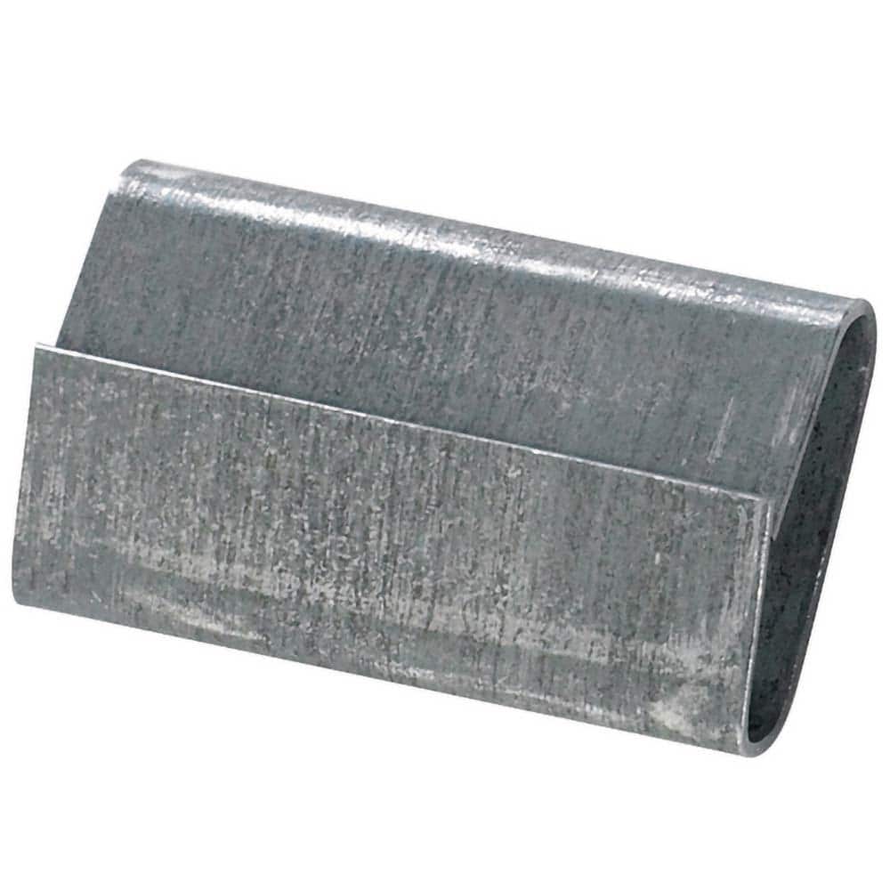 Value Collection - Strapping Seals & Buckles Type: Steel Strapping Seals - Closed/Thread On Width (Inch): 1/2 - Exact Industrial Supply
