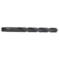 23/64; Jobber Length; Automotive; High Speed Steel; Black Oxide; Made In U.S.A. Series/List #1330A - Exact Industrial Supply