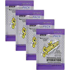 Sqwincher - 4 Boxes of (50), 0.6 oz Pack of Grape Activity Drink - Exact Industrial Supply