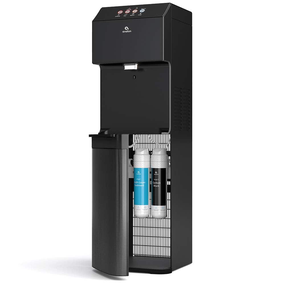 Avalon - Water Dispensers Type: Bottleless, Self Cleaning Style: Freestanding - Exact Industrial Supply