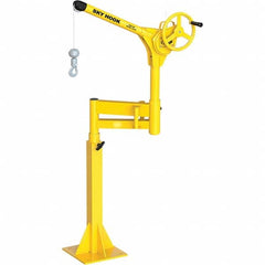 Sky Hook - 500 Lb Steel Lifting Hook Crane - Exact Industrial Supply