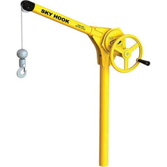 Sky Hook - 500 Lb Steel Lifting Hook Crane - Exact Industrial Supply