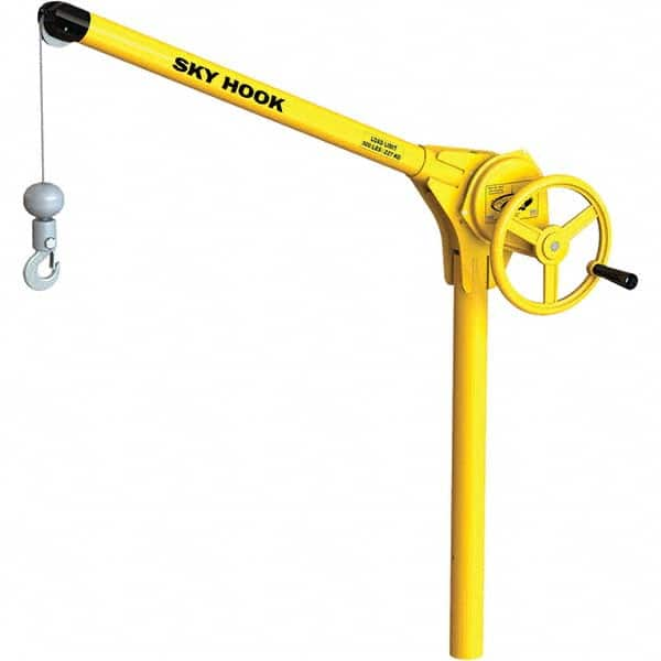 Sky Hook - 500 Lb Steel Lifting Hook Crane - Exact Industrial Supply