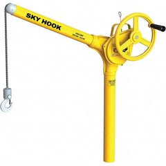 Sky Hook - 250 Lb Steel Lifting Hook Crane - Exact Industrial Supply