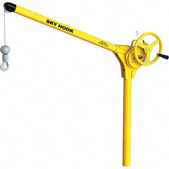 Sky Hook - 500 Lb Steel Lifting Hook Crane - Exact Industrial Supply