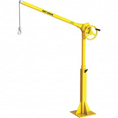 Sky Hook - 500 Lb Steel Lifting Hook Crane - Exact Industrial Supply