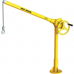 Sky Hook - 500 Lb Steel Lifting Hook Crane - Exact Industrial Supply