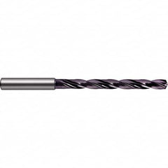 Guhring - 16.3mm 140° Spiral Flute Solid Carbide Taper Length Drill Bit - Exact Industrial Supply