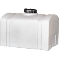 Oil Drain Containers; Container Size: 26 gal; Overall Height: 19 in; Overall Length: 26.00; Overall Width: 18; Color: White; Fractional Height: 19 in; Color: White; Container Size: 26 gal