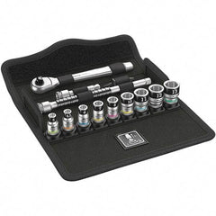 Wera - Socket Sets Measurement Type: Metric Drive Size: 1/4 - Exact Industrial Supply