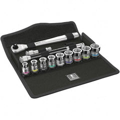 Wera - Socket Sets Measurement Type: Metric Drive Size: 3/8 - Exact Industrial Supply