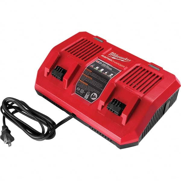 Milwaukee Tool - Power Tool Chargers Voltage: 18 Battery Chemistry: Lithium-Ion - Exact Industrial Supply