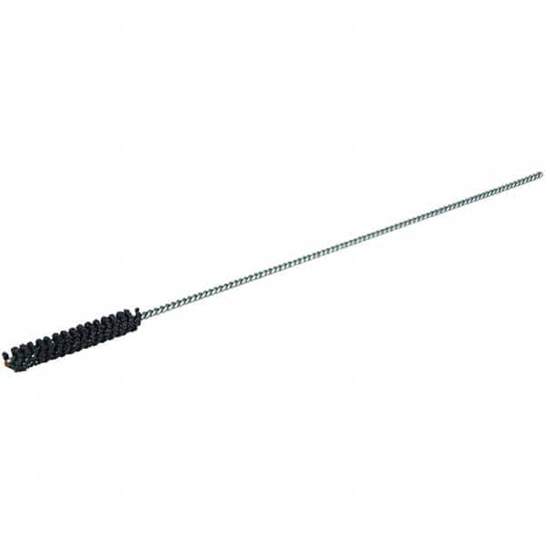 Weiler - 0.217" to 5.5mm Bore Diam, 240 Grit, Silicon Carbide Flexible Hone - Exact Industrial Supply