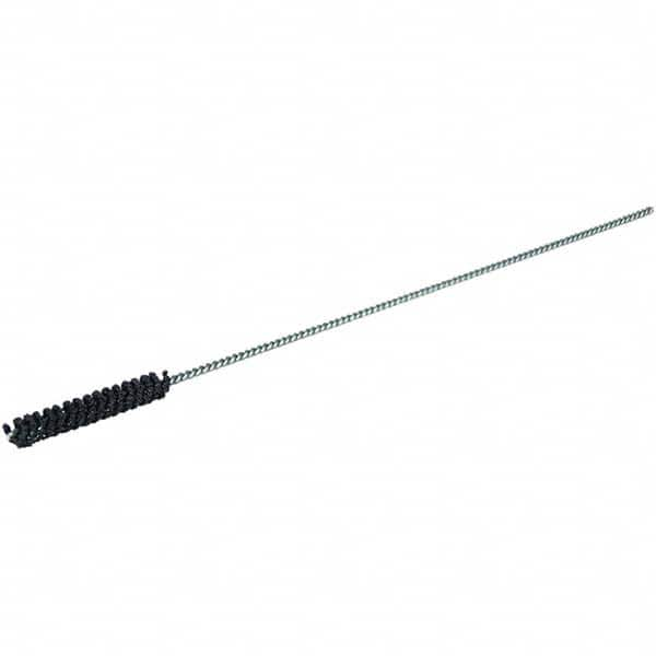 Weiler - 0.177" to 4.5mm Bore Diam, 320 Grit, Silicon Carbide Flexible Hone - Exact Industrial Supply