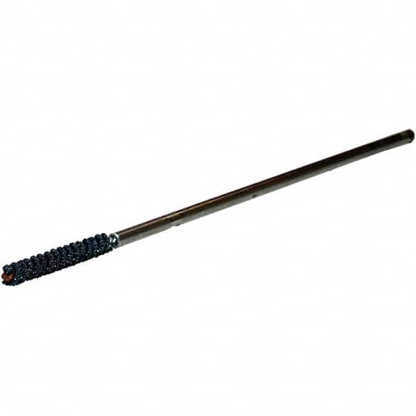 Weiler - 0.217" to 5.5mm Bore Diam, 240 Grit, Silicon Carbide Flexible Hone - Exact Industrial Supply