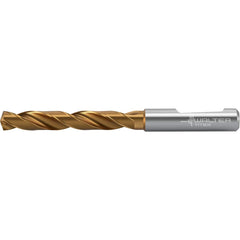 Jobber Length Drill Bit: 0.5236″ Dia, 140 °, Solid Carbide TiSiAlCrN, AlTiN Finish, 4.882″ OAL, Right Hand Cut, Straight-Cylindrical Shank, Series DC160-05-F0