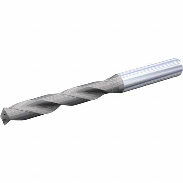 Screw Machine Length Drill Bit: 0.625″ Dia, 140 °, Solid Carbide AlTiN & TiN Finish, Right Hand Cut, Spiral Flute, Straight-Cylindrical Shank, Series HPX