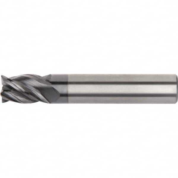 Kennametal - 20mm Diam 4 Flute Solid Carbide 0.35mm Chamfer Width Corner Chamfer End Mill - Exact Industrial Supply