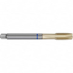 Spiral Point Tap: M14 x 1.5, Metric Fine, 4 Flutes, Plug, 6HX, HSS-E, Sirius Finish 100 mm OAL, Right Hand, D4/D5 Series 4219