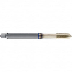 Spiral Point Tap: 1-12, UNF, 4 Flutes, Plug, 2BX, HSS-E, Sirius Finish 140 mm OAL, Right Hand, H7/H8, Series 4643