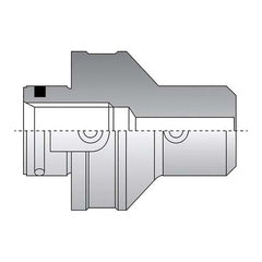 Allied Machine and Engineering - 25mm Diam Radial Clamp Cylindrical Shank Adapter Modular Reamer Body - Exact Industrial Supply