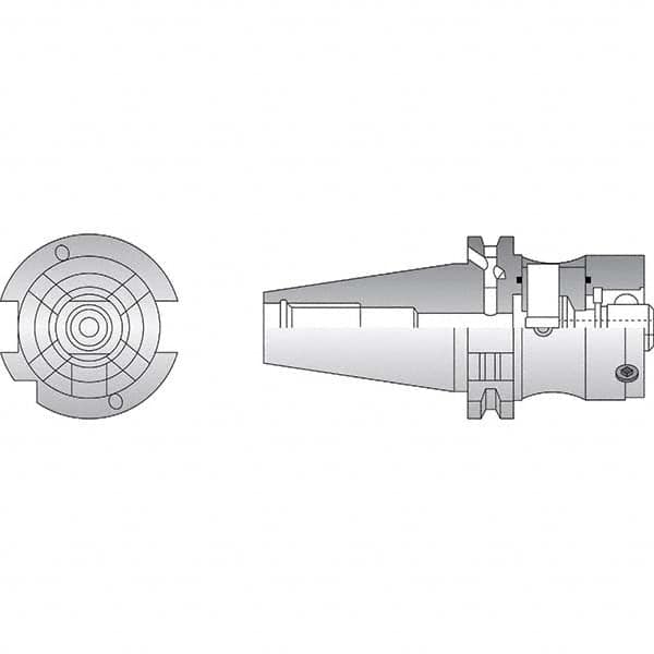 Allied Machine and Engineering - 63mm Diam Radial Clamp CAT50 Shank Modular Reamer Body - Exact Industrial Supply