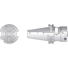 50mm Diam Radial Clamp CAT45 Shank Modular Reamer Body 70mm Body Length, Right Hand Cut