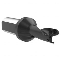 Allied Machine and Engineering - 1.142" Max Drill Depth, 2xD, 14.5mm Diam, Indexable Insert Drill - Exact Industrial Supply