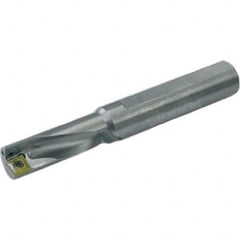 Allied Machine and Engineering - 24mm Max Drill Depth, 3xD, 8mm Diam, Indexable Insert Drill - Exact Industrial Supply