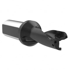 Allied Machine and Engineering - 1-1/2" Max Drill Depth, 2xD, 19.5mm Diam, Indexable Insert Drill - Exact Industrial Supply