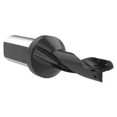 Allied Machine and Engineering - 1-1/2" Max Drill Depth, 3xD, 12.7mm Diam, Indexable Insert Drill - Exact Industrial Supply