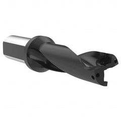 Allied Machine and Engineering - 2-5/8" Max Drill Depth, 3xD, 22.22mm Diam, Indexable Insert Drill - Exact Industrial Supply