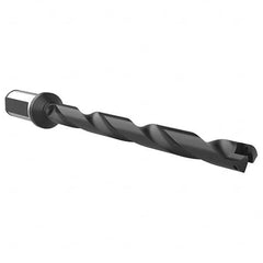 Allied Machine and Engineering - 17.53mm to 24.38mm Diam 219mm Max Depth Helical Flute Spade Drill - Exact Industrial Supply