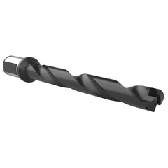 Allied Machine and Engineering - 24.41mm to 35.05mm Diam 238mm Max Depth Helical Flute Spade Drill - Exact Industrial Supply