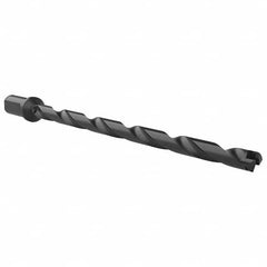 Allied Machine and Engineering - 45/64" to 15/16" Diam 14-3/8" Max Depth Helical Flute Spade Drill - Exact Industrial Supply
