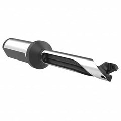 Allied Machine and Engineering - 12mm to 13mm Diam 5xD 65mm Max Depth Straight Flute Spade Drill - Exact Industrial Supply