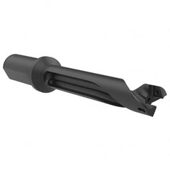 Allied Machine and Engineering - 0.7874" to 0.866" Diam 7xD 6-1/16" Max Depth Straight Flute Spade Drill - Exact Industrial Supply