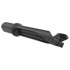 Allied Machine and Engineering - 0.9449" to 1.0235" Diam 7xD 7-11/64" Max Depth Straight Flute Spade Drill - Exact Industrial Supply