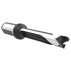Allied Machine and Engineering - 18mm to 20mm Diam 3xD 60mm Max Depth Straight Flute Spade Drill - Exact Industrial Supply