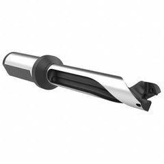 Allied Machine and Engineering - 15mm to 16mm Diam 5xD 80mm Max Depth Straight Flute Spade Drill - Exact Industrial Supply