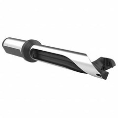 Allied Machine and Engineering - 17mm to 18mm Diam 5xD 89.9mm Max Depth Straight Flute Spade Drill - Exact Industrial Supply